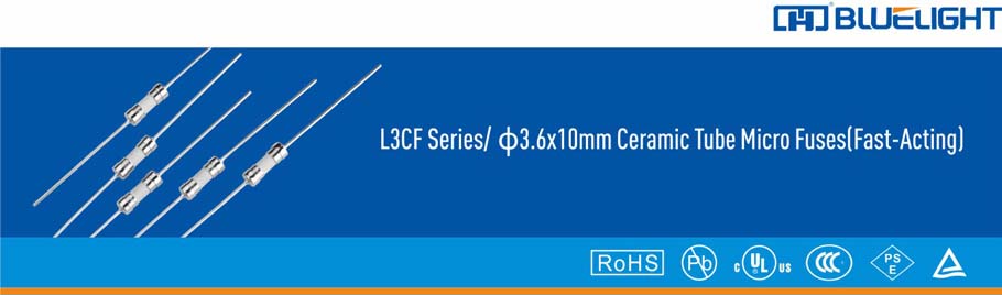 L3CF系列/Φ3.6X10陶瓷管快断保险丝(图1)